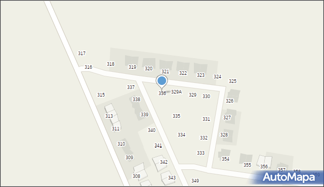 Cicibór Duży, Cicibór Duży, 336, mapa Cicibór Duży