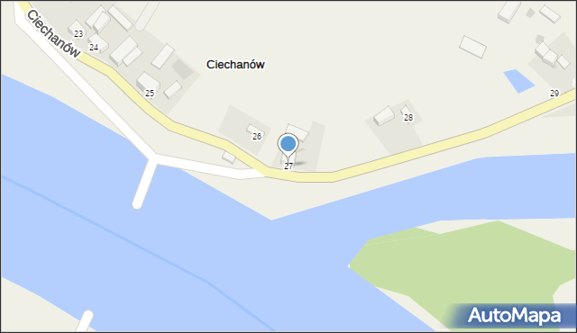 Ciechanów, Ciechanów, 27, mapa Ciechanów