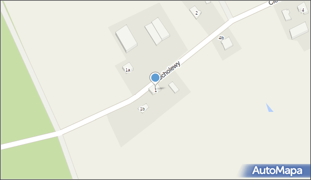 Ciecholewy, Ciecholewy, 1, mapa Ciecholewy