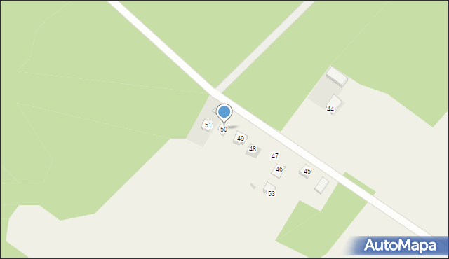 Ciecholewy, Ciecholewy, 50, mapa Ciecholewy