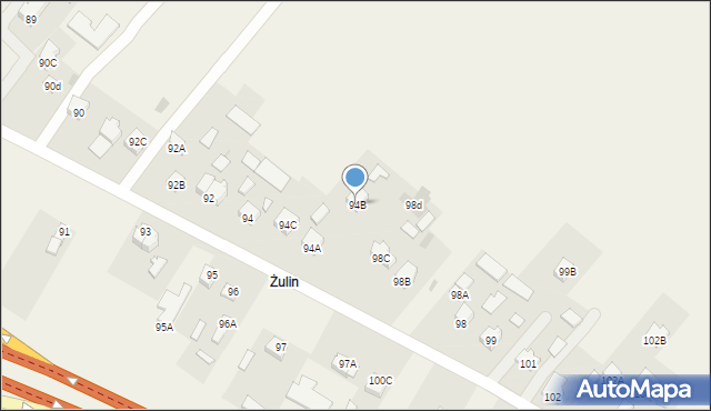 Ciecierzyn, Ciecierzyn, 94B, mapa Ciecierzyn