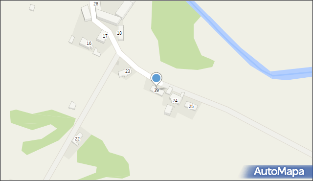 Cieciszów, Cieciszów, 39, mapa Cieciszów
