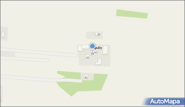 Cieciułów, Cieciułów, 64, mapa Cieciułów