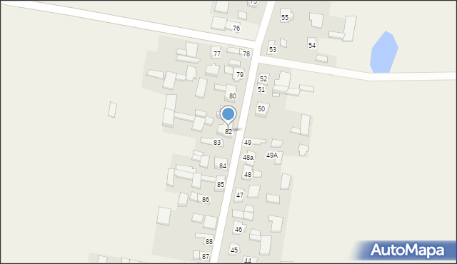 Cieciułów, Cieciułów, 82, mapa Cieciułów