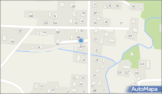 Cieklin, Cieklin, 21, mapa Cieklin