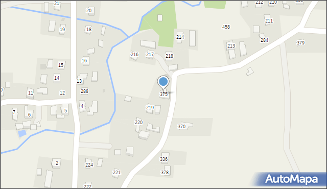 Cieklin, Cieklin, 375, mapa Cieklin