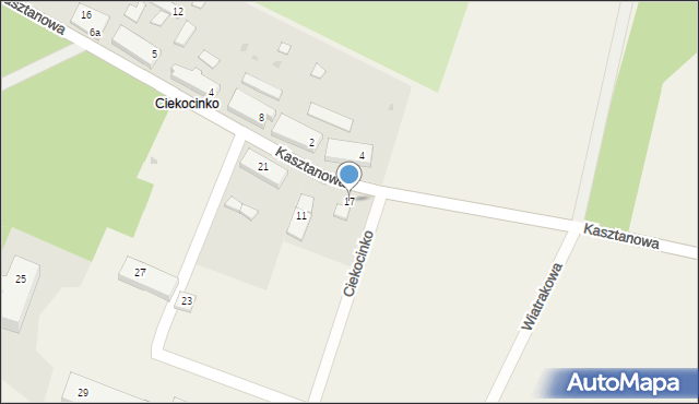 Ciekocinko, Ciekocinko, 12, mapa Ciekocinko