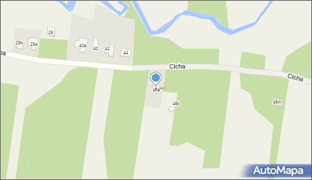 Cielechowizna, Cielechowizna, 48a, mapa Cielechowizna