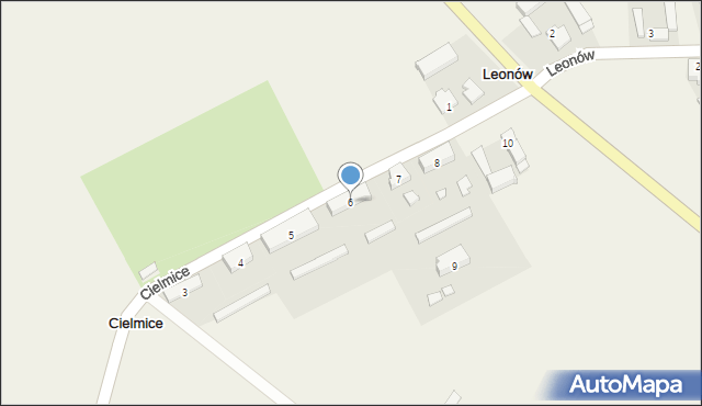 Cielmice, Cielmice, 6, mapa Cielmice
