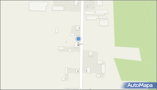 Ciemna Dąbrowa, Ciemna Dąbrowa, 3a, mapa Ciemna Dąbrowa