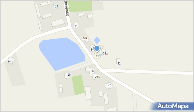 Ciemniewko, Ciemniewko, 33, mapa Ciemniewko