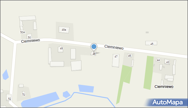 Ciemniewo, Ciemniewo, 48, mapa Ciemniewo