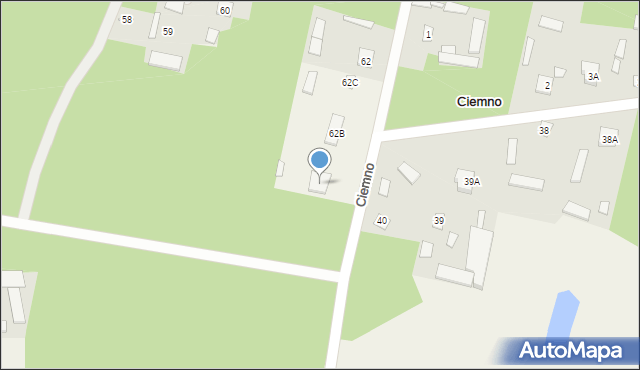 Ciemno, Ciemno, 57A, mapa Ciemno