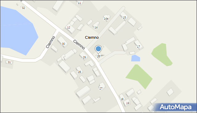 Ciemno, Ciemno, 16, mapa Ciemno