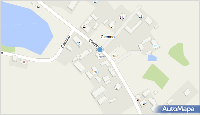 Ciemno, Ciemno, 29, mapa Ciemno