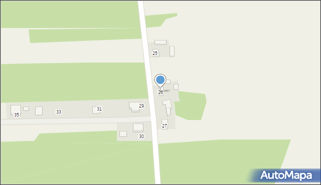 Cienia Trzecia, Cienia Trzecia, 26, mapa Cienia Trzecia