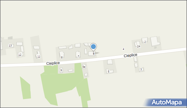 Cieplice, Cieplice, 6, mapa Cieplice