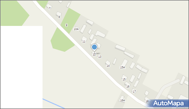 Cierno-Żabieniec, Cierno-Żabieniec, 12, mapa Cierno-Żabieniec