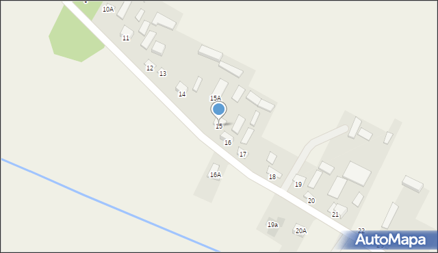 Cierno-Żabieniec, Cierno-Żabieniec, 15, mapa Cierno-Żabieniec