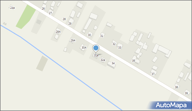 Cierno-Żabieniec, Cierno-Żabieniec, 31a, mapa Cierno-Żabieniec