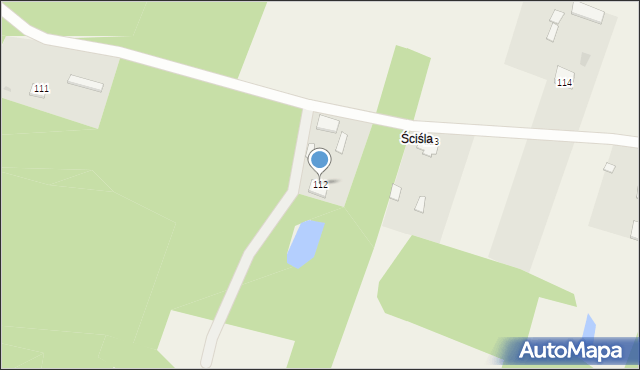 Cierpięta, Cierpięta, 112, mapa Cierpięta