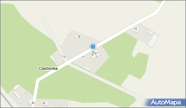 Cierpięta, Cierpięta, 76a, mapa Cierpięta