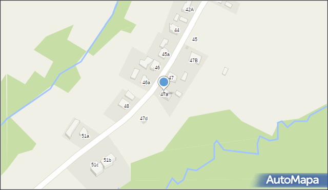 Cierpisz, Cierpisz, 47a, mapa Cierpisz