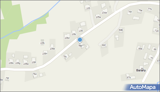 Cierpisz, Cierpisz, 76b, mapa Cierpisz