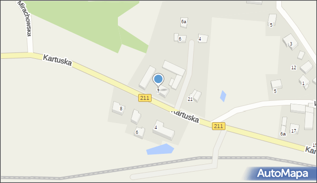 Cieszenie, Cieszenie, 7, mapa Cieszenie