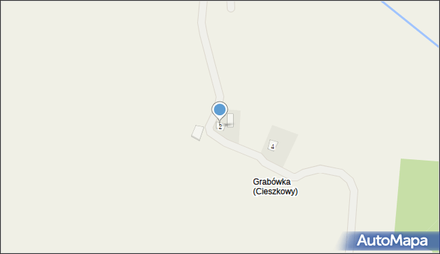 Cieszkowy, Cieszkowy, 2, mapa Cieszkowy