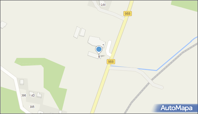 Cieszyna, Cieszyna, 6, mapa Cieszyna