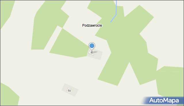 Cieszyna, Cieszyna, 60, mapa Cieszyna