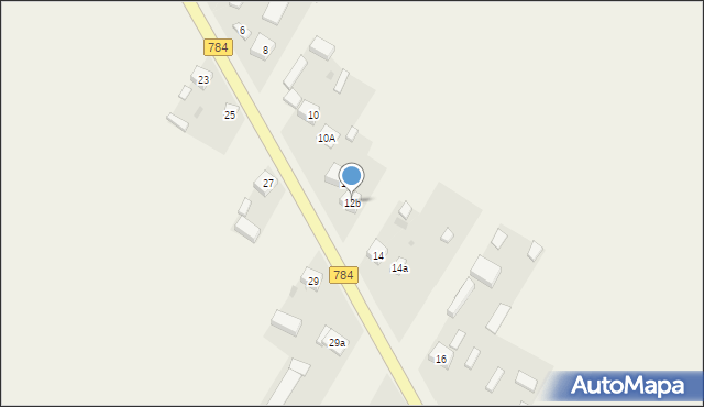 Ciężkowice, Ciężkowice, 12b, mapa Ciężkowice