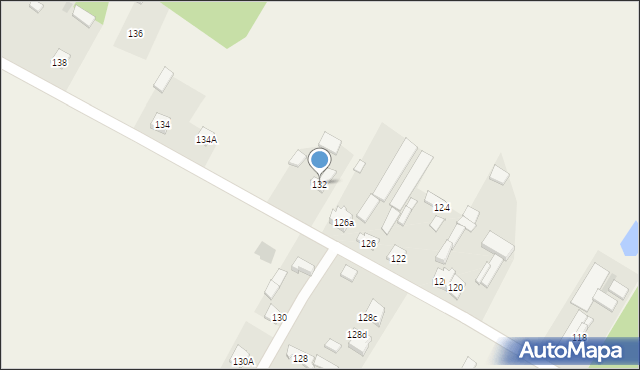 Ciężkowice, Ciężkowice, 132, mapa Ciężkowice