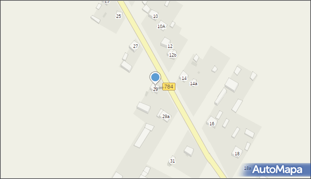 Ciężkowice, Ciężkowice, 29, mapa Ciężkowice