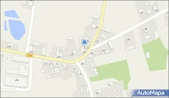 Ciosaniec, Ciosaniec, 131, mapa Ciosaniec