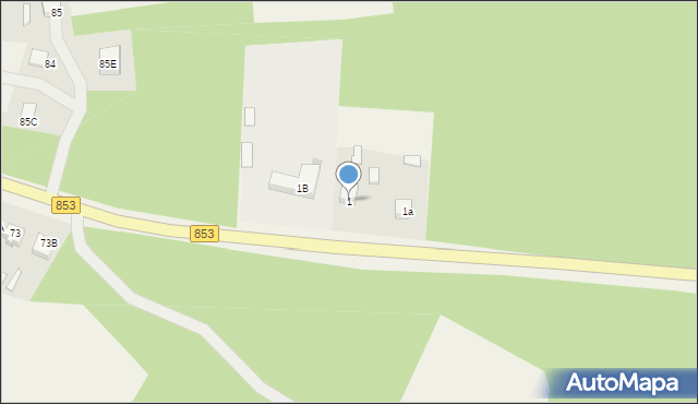 Ciotusza Stara, Ciotusza Stara, 1, mapa Ciotusza Stara