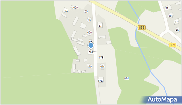 Ciotusza Stara, Ciotusza Stara, 69A, mapa Ciotusza Stara