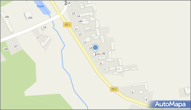 Ciotusza Stara, Ciotusza Stara, 9, mapa Ciotusza Stara