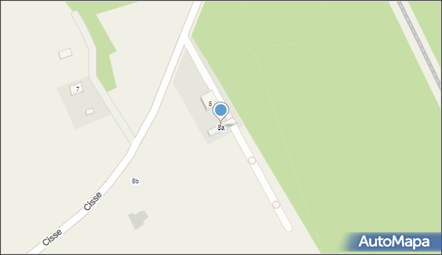 Cisse, Cisse, 8a, mapa Cisse