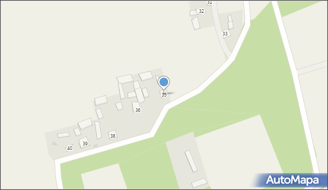 Ciszyca-Kolonia, Ciszyca-Kolonia, 35, mapa Ciszyca-Kolonia