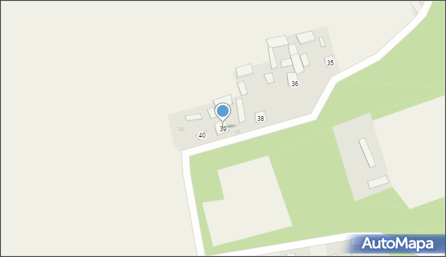 Ciszyca-Kolonia, Ciszyca-Kolonia, 39, mapa Ciszyca-Kolonia