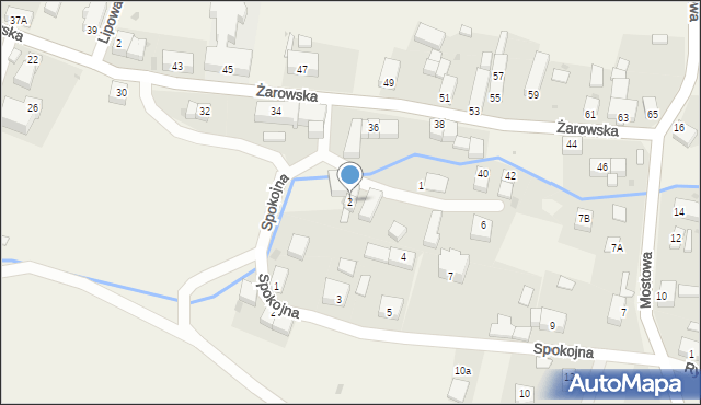 Imbramowice, Cicha, 2, mapa Imbramowice