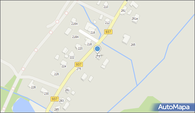 Jastrzębie-Zdrój, Cieszyńska, 273, mapa Jastrzębie-Zdrój