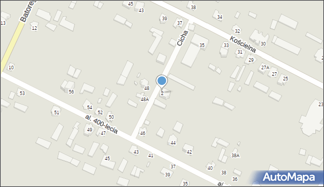 Lipsk, Cicha, 2, mapa Lipsk
