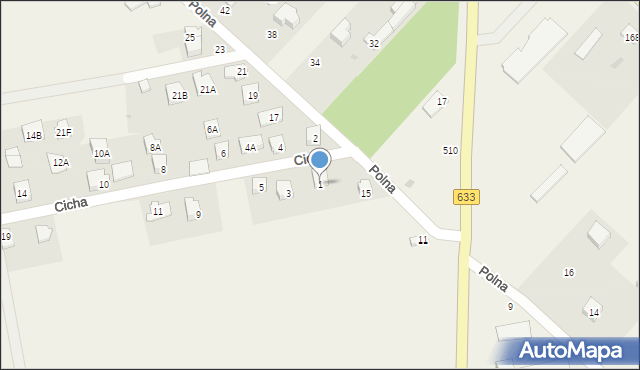 Rembelszczyzna, Cicha, 1, mapa Rembelszczyzna