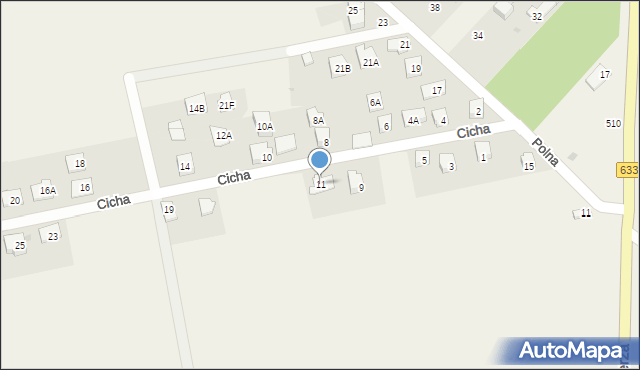 Rembelszczyzna, Cicha, 11, mapa Rembelszczyzna