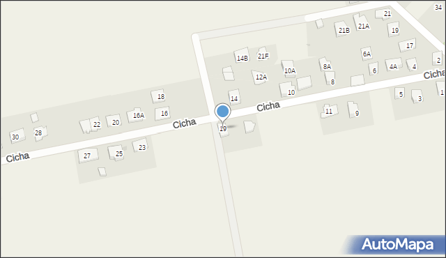 Rembelszczyzna, Cicha, 19, mapa Rembelszczyzna