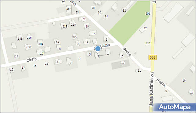 Rembelszczyzna, Cicha, 3, mapa Rembelszczyzna