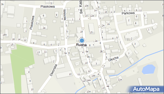 Rudna, Cicha, 2, mapa Rudna